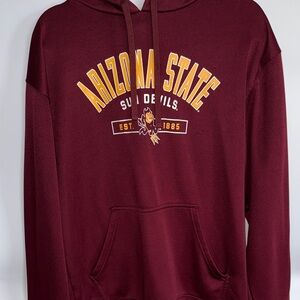 Knights Apparel Arizona State Maroon Hoodie